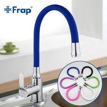 Load image into Gallery viewer, Frap Silica Gel Nose Any Direction Rotating Kitchen Faucet