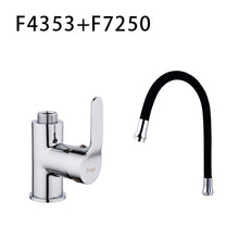 Load image into Gallery viewer, Frap Silica Gel Nose Any Direction Rotating Kitchen Faucet